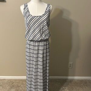 Michael Stars striped maxi dress